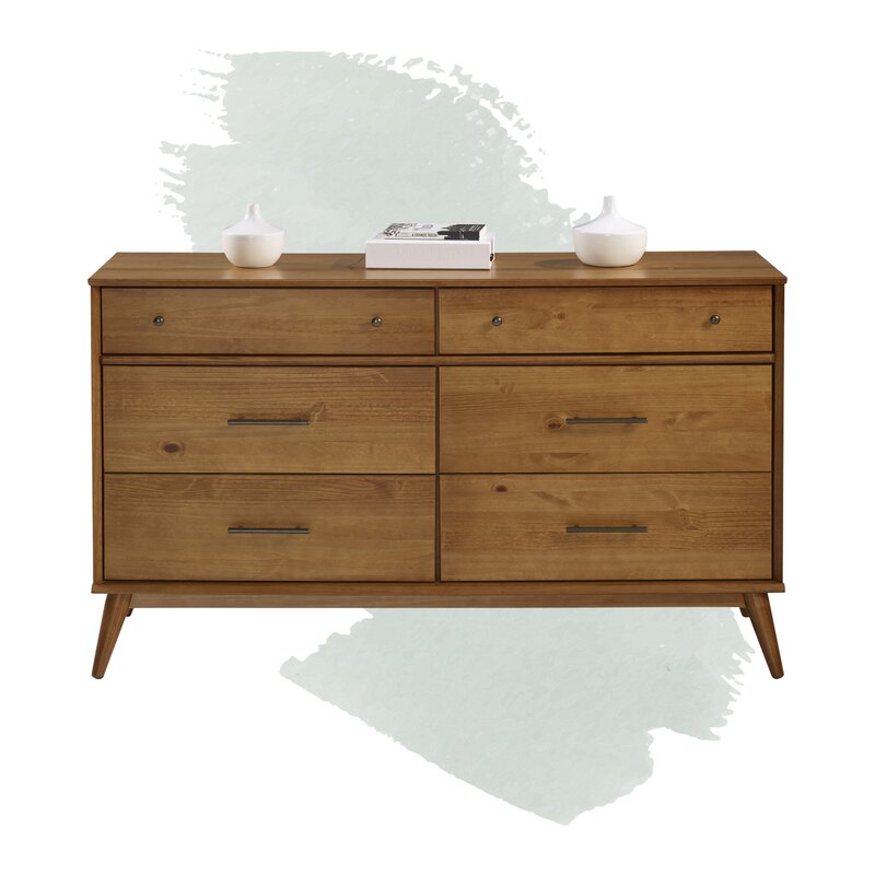 Foundstone Grady 6 Drawer Double Dresser & Reviews Wayfair